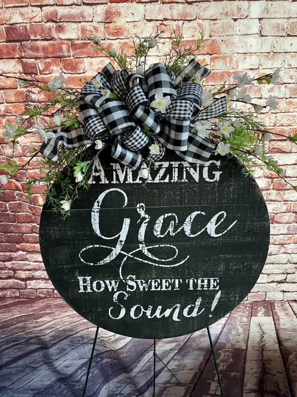 Amazing Grace with Flowers Amazing Grace with Flowers